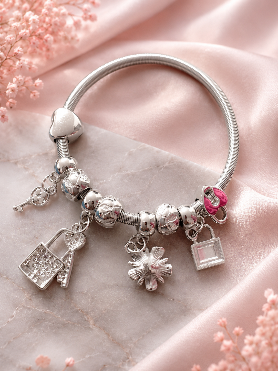 💫 Stylish Bracelet Collection
✨ Perfect for Everyday Wear
💖 Beautiful Designs to Match Any Outfit
🎁 Great Gift for Someone Special
🛍️ Available now