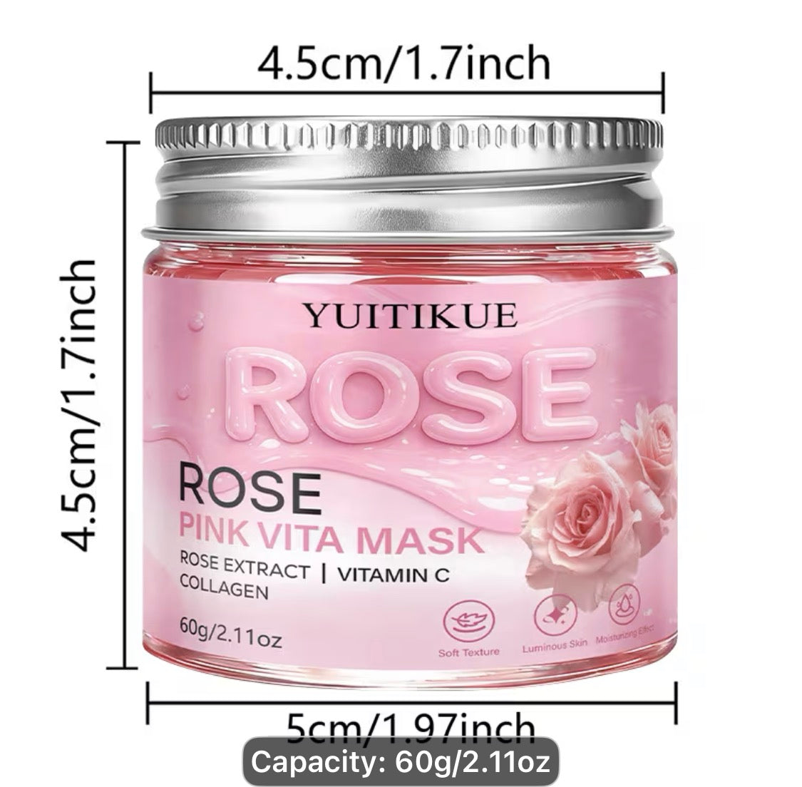 Pink vita mask $1.00