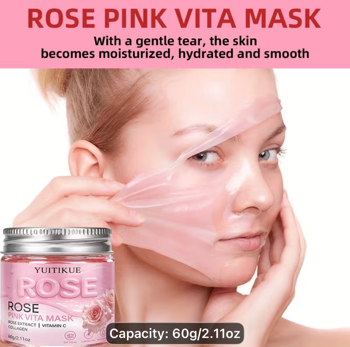 Pink vita mask $1.00