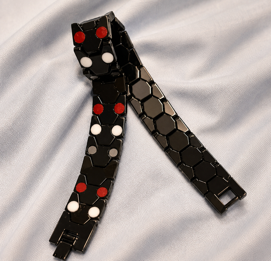 • Gentlemen, We've Got Something Special For You! 
New men's bracelets have arrived! From sleek magnetic styles to meaningful style inspired designs.