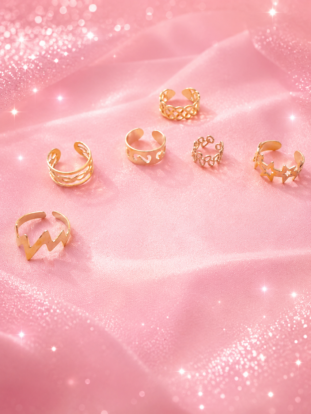 🤍 Accessories Adjustable Non-Piercing Fashion Cartilage Clip On Ear Cuffs Earrings for Girls Women- Wrap Earring Set Adjustable fit
✨ Lightweight and comfortable
🎁 Perfect for gifting or treating yourself LIMITED EDITION $5.00