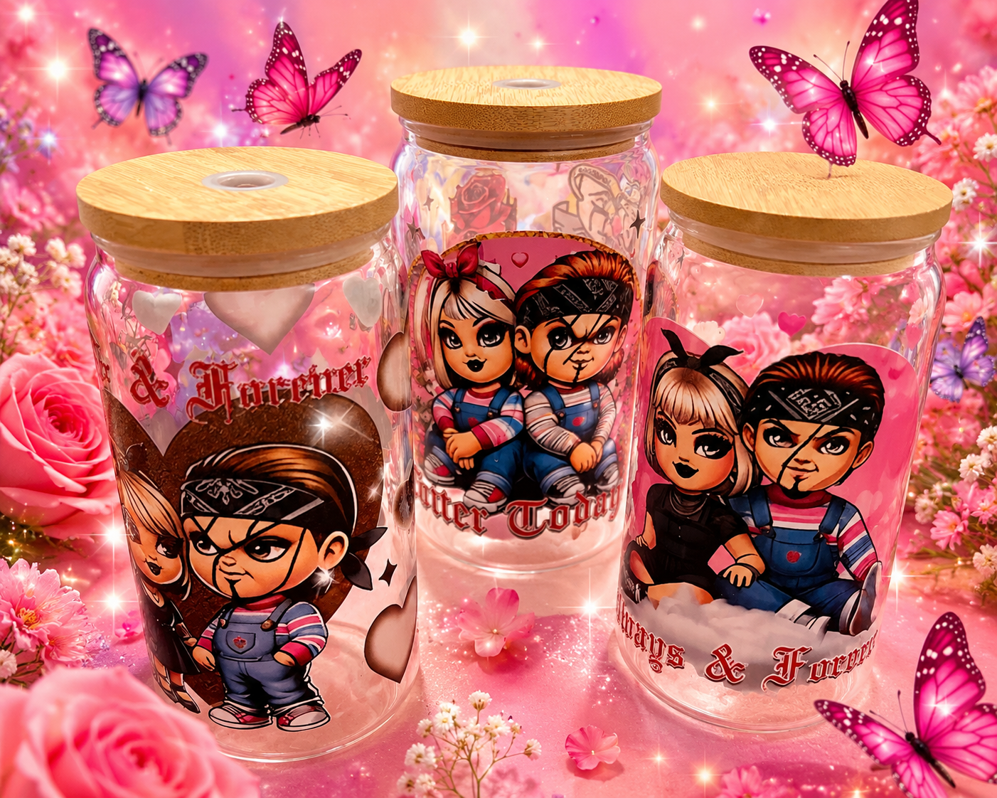 Mini 16 oz jars