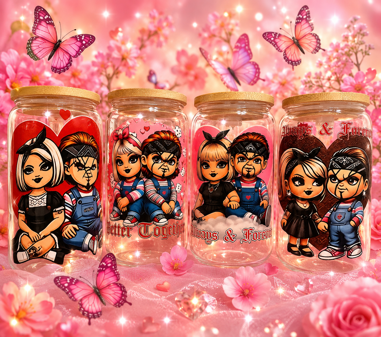 Mini 16 oz jars