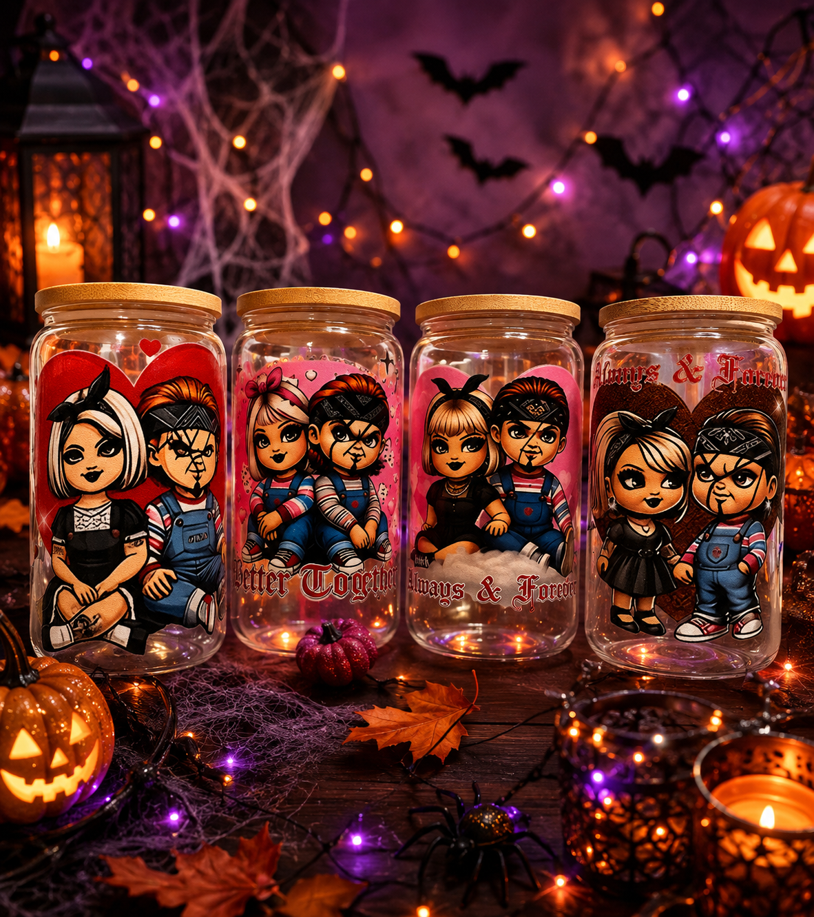 Mini 16 oz jars