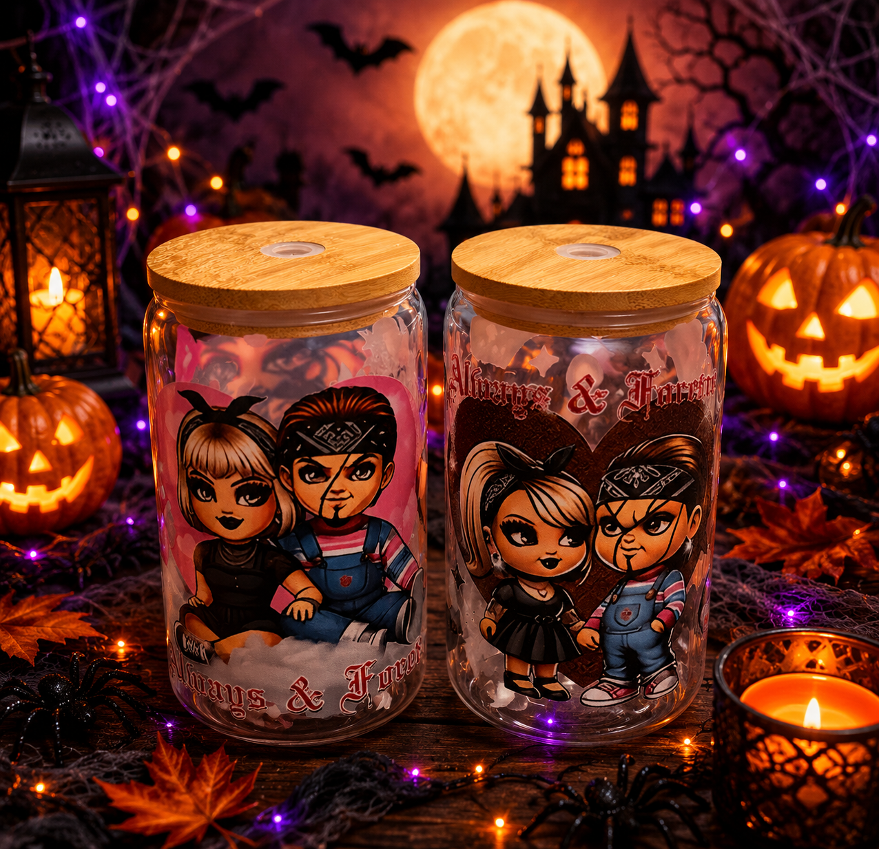 Mini 16 oz jars